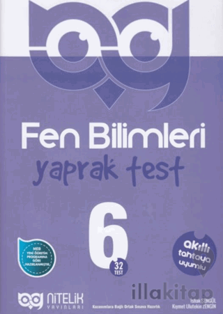 6. Sınıf Fen Bilimleri Yaprak Test