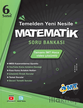 6. Sınıf İMT Matematik Temelden Yeni Nesile Soru Bankası