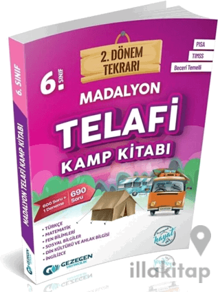 6. Sınıf Madalyon 2. Dönem Tekrarı Kamp Kitabı