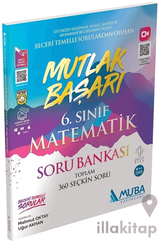 6. Sınıf Matematik Mutlak Başarı Soru Bankası