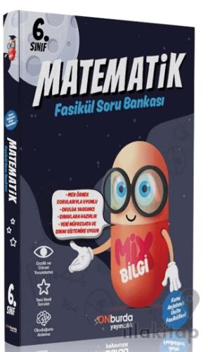 6. Sınıf Mix Bilgi Matematik KÖ Fasikül Soru Bankası