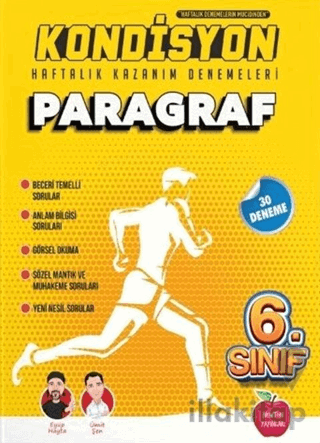 6. Sınıf Paragraf Kondisyon Haftalık Kazanım Denemeleri