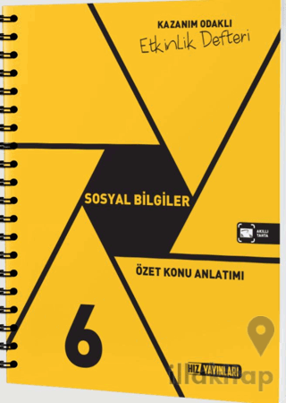 6. Sınıf Sosyal Bilgiler Etkinlik Defteri