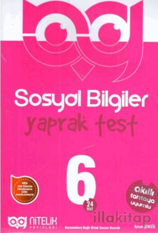 6. Sınıf Sosyal Bilgiler Yaprak Testleri