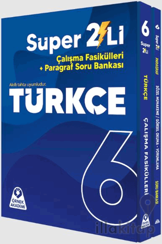 6. Sınıf Süper İkili Türkçe Seti