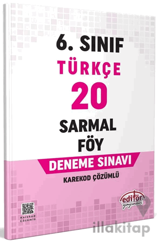 6. Sınıf Türkçe 20 Sarmal Föy Deneme Sınavı