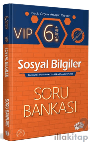 6. Sınıf VIP Sosyal Bilgiler Soru Bankası