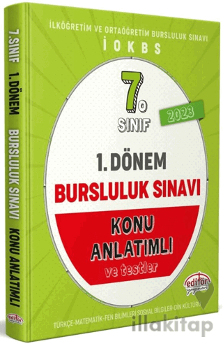 7. Sınıf 1. Dönem Bursluluk Sınavı Konu Anlatımlı