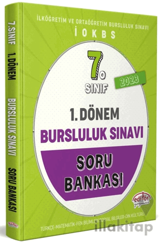 7. Sınıf 1. Dönem Bursluluk Sınavı Soru Bankası