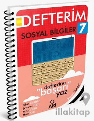 7. Sınıf Akıllı Sosyal Bilgiler Defteri