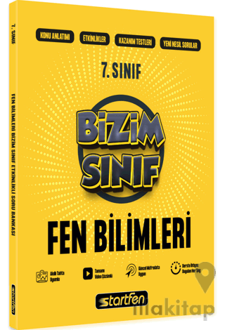 7. Sınıf Bizim Sınıf Fen Bilimleri Etkinlikli Soru Bankası