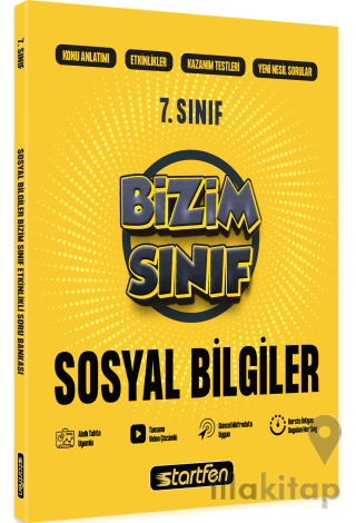 7. Sınıf Bizim Sınıf Sosyal Bilgiler Etkinlikli Soru Bankası