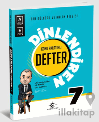 7. Sınıf Din Kültürü ve Ahlak Bilgisi Dinlendiren Defter