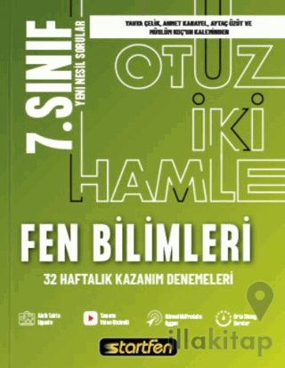 7. Sınıf - Fen Bilimleri 32 Hamle Kazanım Denemeleri