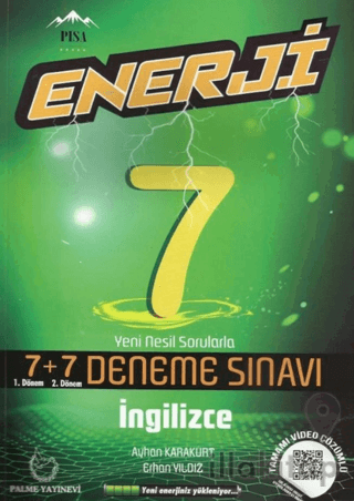 7. Sınıf İngilizce Enerji 7+7 Deneme Sınavı