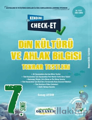 7. Sınıf Kendini Check - Et Din Kültürü Ve Ahlak Bilgisi Tekrar Testle