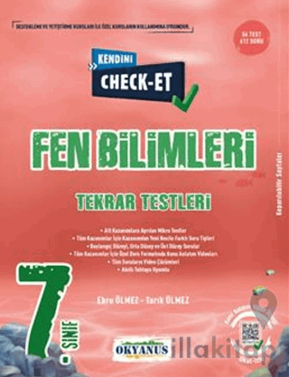 7. Sınıf Kendini Check - Et Fen Bilimleri Tekrar Testleri