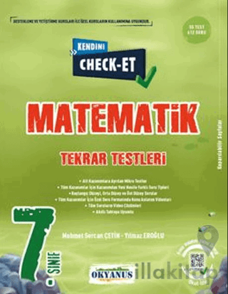 7. Sınıf Kendini Check - Et Matematik Tekrar Testleri