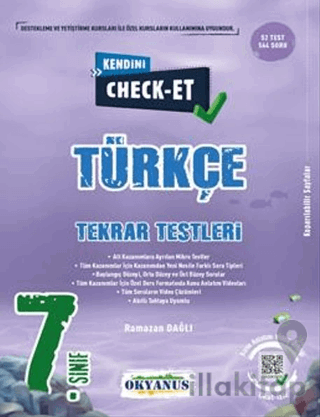 7. Sınıf Kendini Check - Et Türkçe Tekrar Testleri