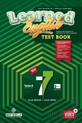 7. Sınıf Learned English Test Book