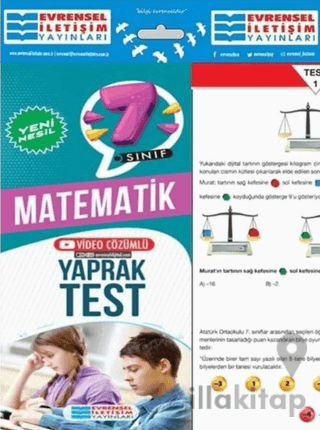 7. Sınıf Matematik Yeni Nesil Video Çözümlü Yaprak Test