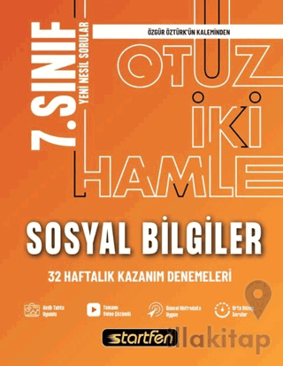 7. Sınıf Sosyal Bilgiler 32 Haftalık Kazanım Denemeleri