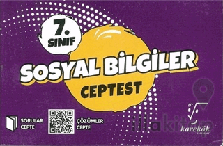 7. Sınıf Sosyal Bilgiler Cep Test