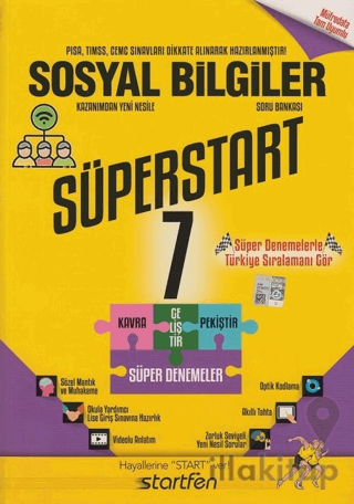 7. Sınıf Sosyal Bilgiler Süperstart Soru Bankası Süperstart