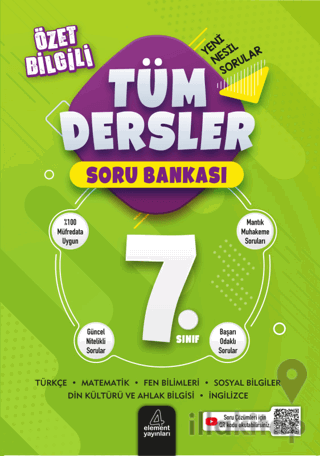 7. Sınıf Tüm Dersler Soru Bankası