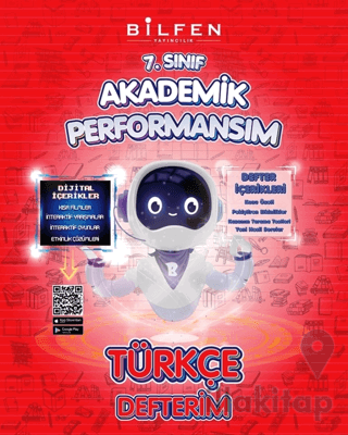 7. Sınıf Türkçe Akademik Performansım Defterim