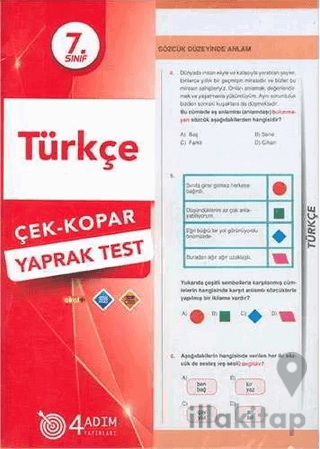 7. Sınıf Türkçe Çek Kopar Yaprak