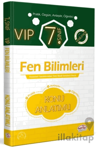 7. Sınıf VIP Fen Bilimleri Konu Anlatımlı