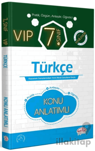 7. Sınıf VIP Türkçe Hızlı Konu Anlatımlı