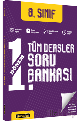 8. Sınıf 1. Dönem Tüm Dersler Soru Bankası