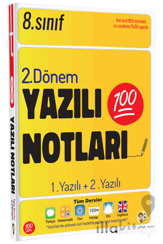 8. Sınıf 2. Dönem Yazılı Notları