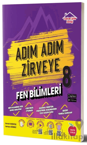 8. Sınıf Adım Adım Zirveye Fen Bilimleri Soru Bankası