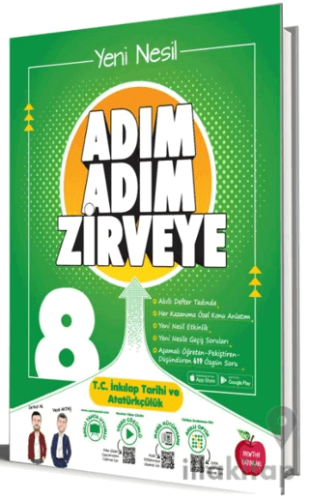 8. Sınıf Adım Adım Zirveye T.C. İnkılap Tarihi ve Atatürkçülük Soru Ba