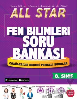 8. Sınıf All Star Fen Bilimleri Soru Bankası