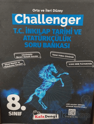 8. Sınıf Challenger T.C. İnkılap Tarihi ve Atatürkçülük Soru Bankası