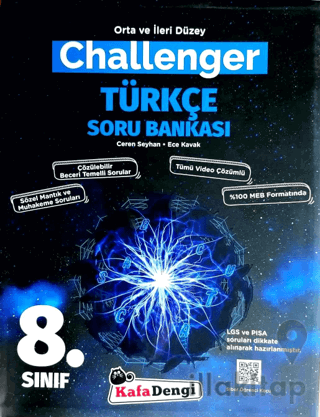 8. Sınıf Challenger Türkçe Soru Bankası