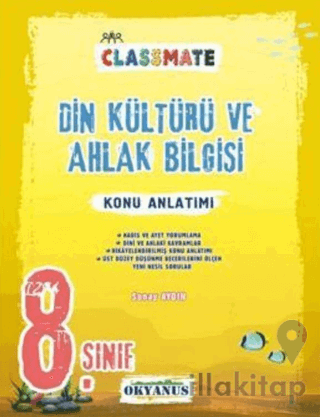 8. Sınıf Din Kültürü ve Ahlak Bilgisi Classmate Konu Anlatımlı