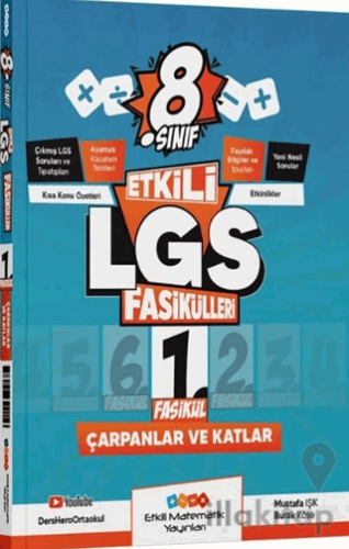 8. Sınıf Etkili LGS Fasikülleri Çarpan ve Katlar 1