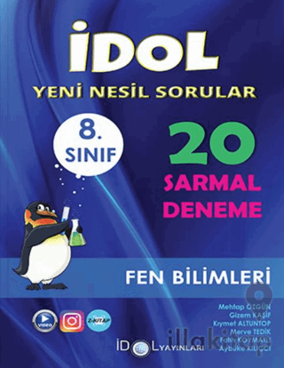 8. Sınıf Fen Bilimleri 20 Sarmal Yeni Nesil Deneme