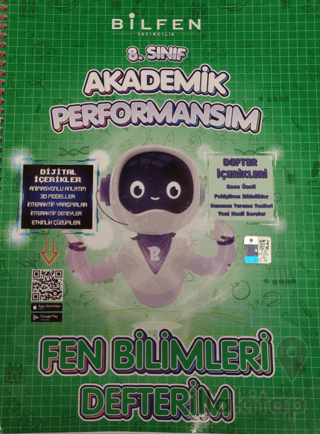 8. Sınıf Fen Bilimleri Akademik Performansım Defterim