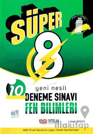 8. Sınıf Fen Bilimleri Süper 10 Deneme Sınavı