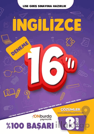 8. Sınıf İngilizce Yeni Nesil Branş Denemeleri