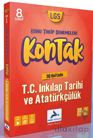 8. Sınıf İnkılap Tarihi ve Atatürkçülük 36 Kontak Deneme