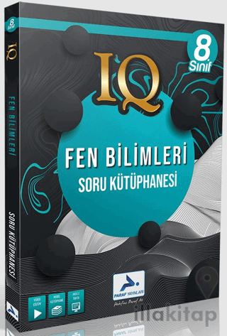 8. Sınıf IQ Fen Bilimleri Soru Kütüphanesi Paraf Yayınları