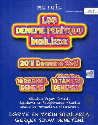 8. Sınıf LGS Deneme Periyodu İngilizce 20'li Deneme