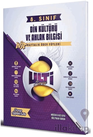 8. Sınıf LGS Din Kültürü ve Ahlak Bilgisi Haftalık Ödev Föyleri